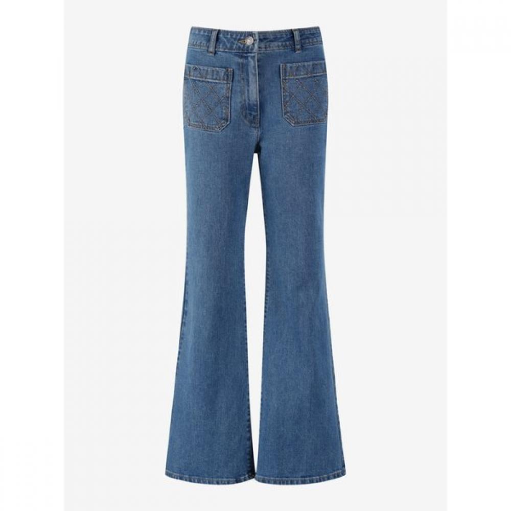 Cc Collect Slim Bootcut Denim Pants Washing C261psa402