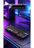 Seven-Color Luminous G100 Wired USB Gaming Keyboard