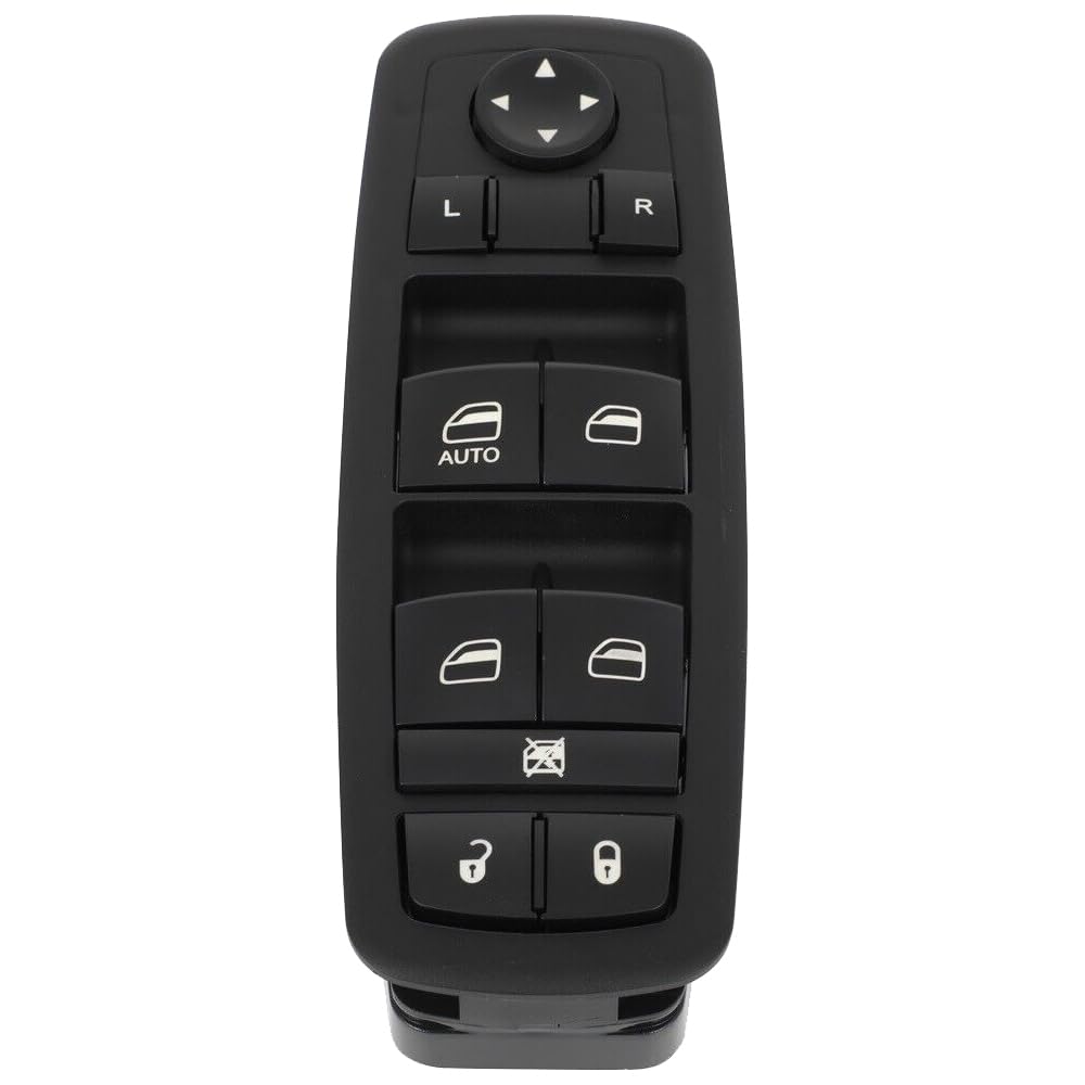 

68307001AA Master Power Door Window Switch Front Driver Side 14+6 PINS fit for 2017 2018 2019 Dodge Journey Replace 68307001AB, 68307001AC, without
