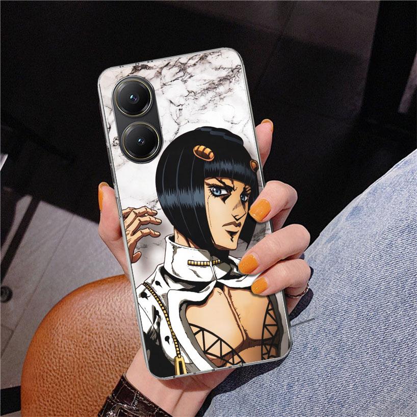 JoJo Adventure Bruno Buccellati Phone Case For Xiaomi Poco X7 X6 X5 Pro F7 Ultra Redmi 15C 15 13C 13 12C 12 10 10A 10C 9 9A 9C 9