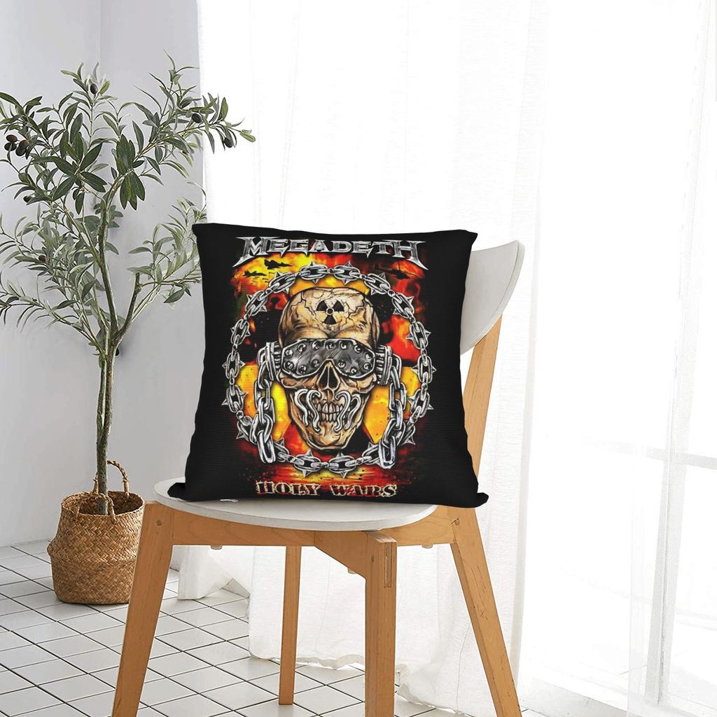 M-Megadethed Band Pillowcases Kawaii Pillow Case For Wedding Party Home Decor Print Pillow Cover
