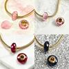 New Exquisite 925 Silver Colored Glass Beads Flowers Murano Bead Charms Fit DIY Bracelet Jewelry Fine Gift for Women