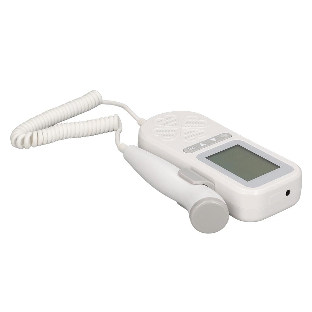 Fetal Heart Monitor 3 režimy Přesná vodotěsná sonda Digitální displej Baby Heartbeat Detector pro