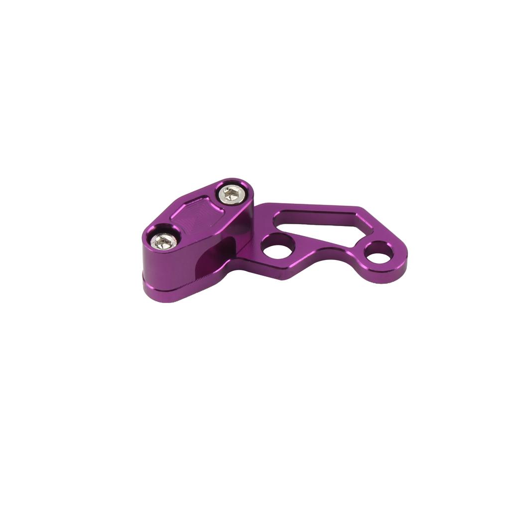 Motorcycle Multicolor Oil Hose Clamp Brake Line Clamp Protector Aluminum Single hole Universal Motorcycle Accessories