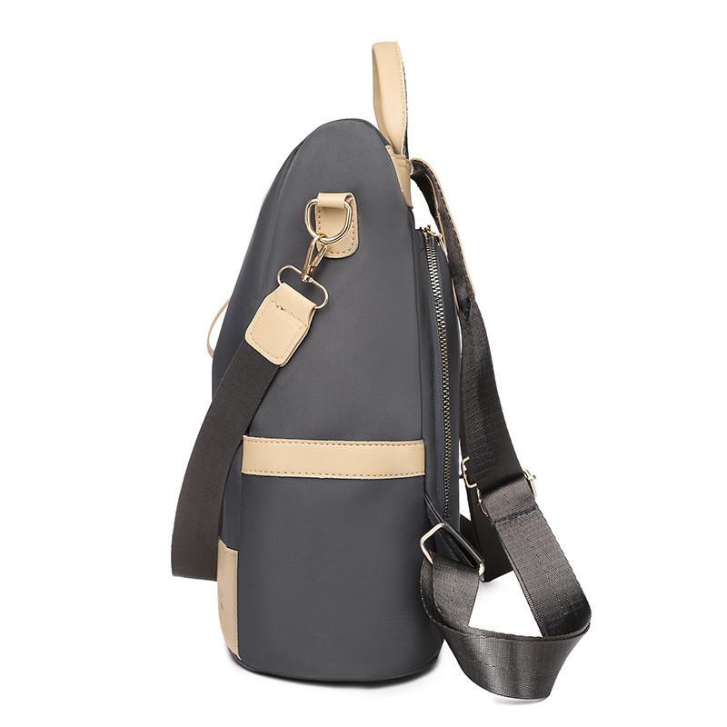 IELGY Ladies Casual Backpack, Stylish Oxford Anti-theft Travel Backpack