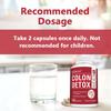Colon Detox Dietary Supplement, 120 Capsules 60‑Day Supply
