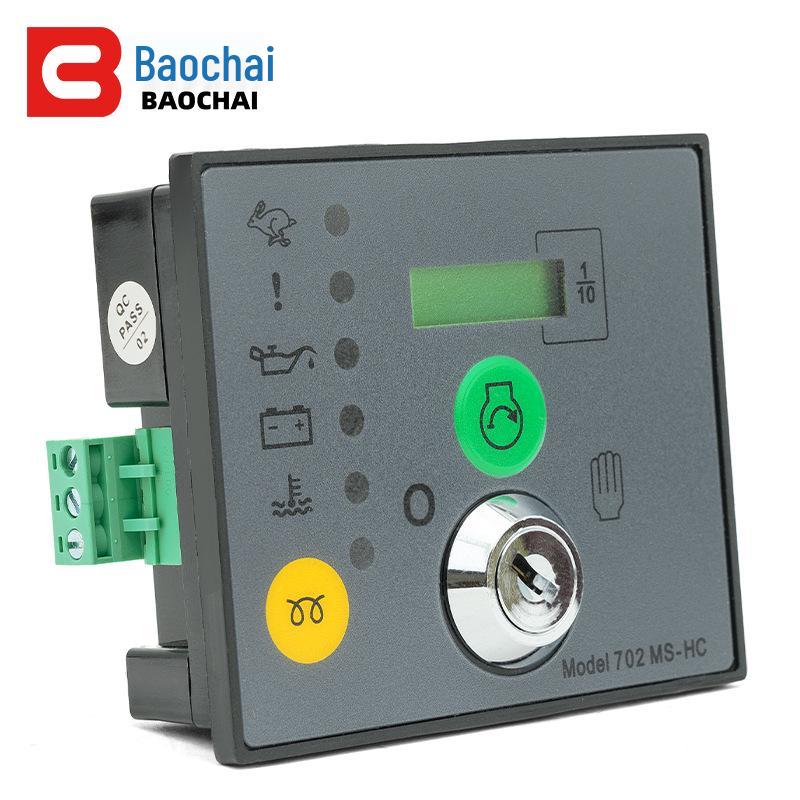 702AS/702MS Diesel Generator Control Module: Start-Stop, Manual/Automatic Panel