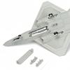 1:72 Kreatywna Seria Wojskowa YF-23 Klocki Budowlane Jednomiejscowy Dwusilnikowy PAV-1 Samolot Stealth Model Zabawki Dla Chłopców Prezenty na Boże Narodzenie
