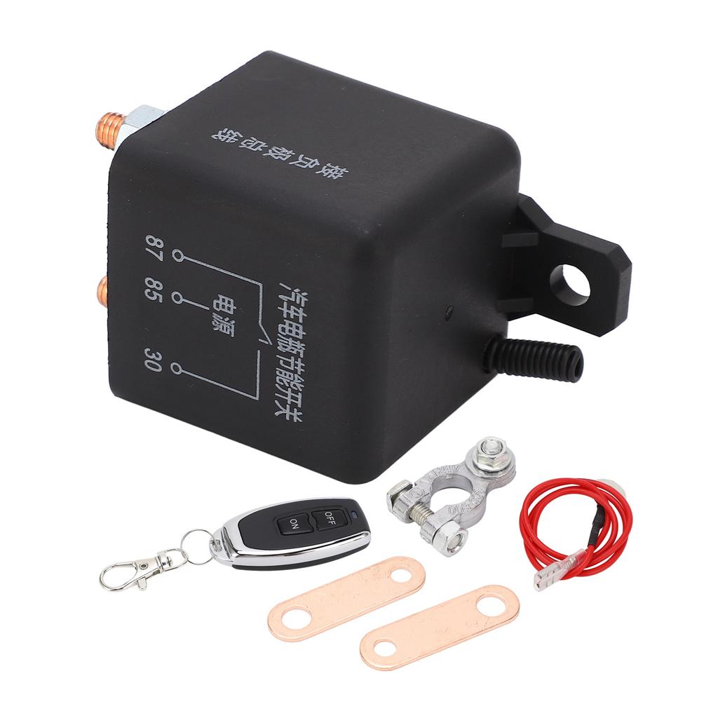 12V 200A Car Battery Breaker Wireless Remote Control Power Off Switch Start Relay with Cable