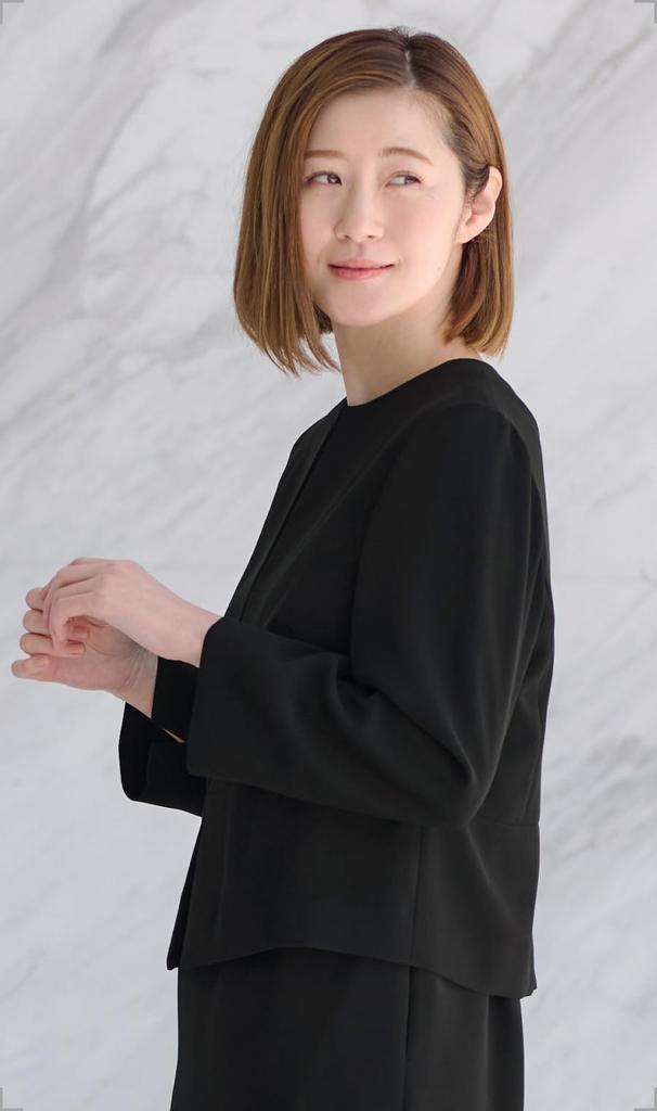 Aoyama Kläder: Kraglös Peplumjacka + Tvådelad Klänning 817_ET2N22503_L_55