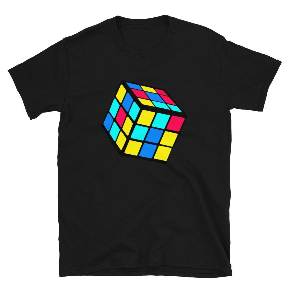 90s 80 Trendy Nostalgia Cube Classic Graphic T-Shirt 2XL
