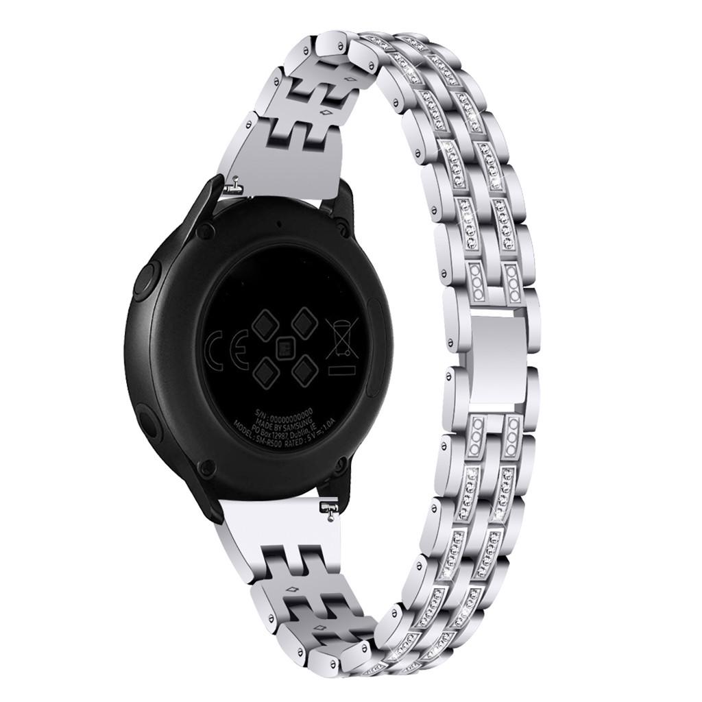 

Ramidos подходит для Galaxy Watch Active с полым металлическим браслетом со стразами