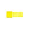 Slot Template Box for Desk Organization - Compact Storage for Note Pads and Templates