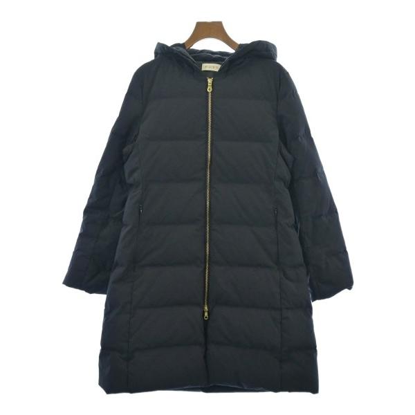 PLST Plaste Down Coat Women s M Navy Blue [Used] [Secondhand]