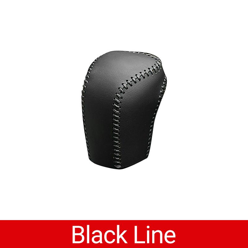 For Toyota Camry 70 XV70 2018- 2022 2023 Leather Car Gear Shift Collars Car Shift Knob Cover Case Decoration