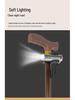 Adjustable Multi-Leg Anti-Slip Cane with LED Light for Seniors