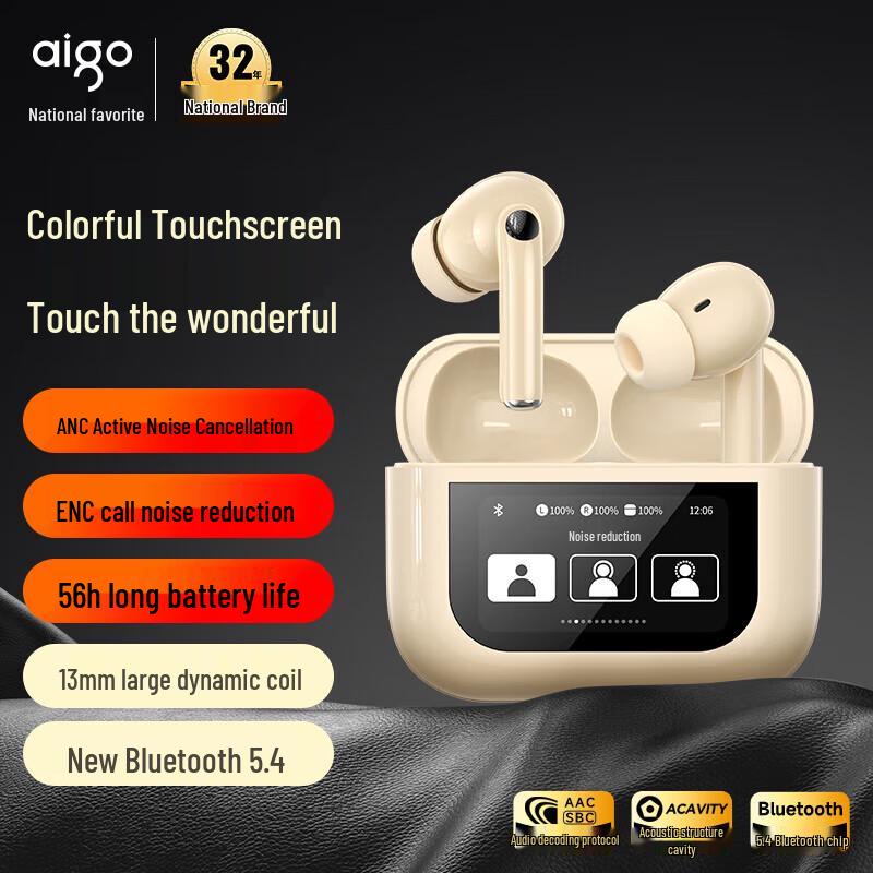 aigo T23 True Wireless ANC Bluetooth Earbuds
