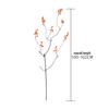 3-Prong Autumn Leaf Rose Bouquet Wall Decor - Faux Flowers for Home & Wedding