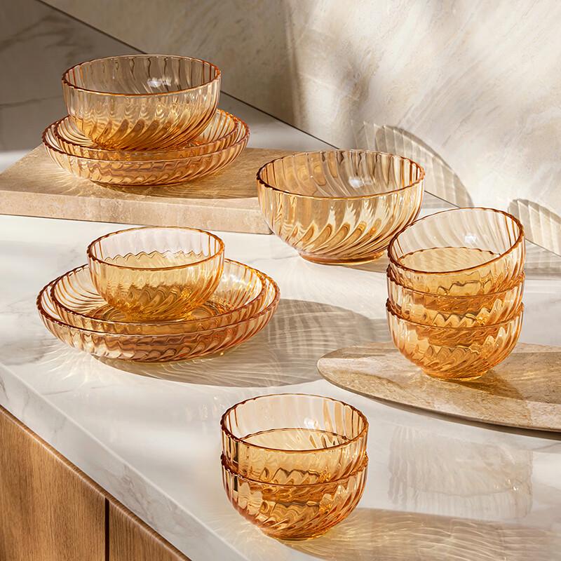DESLON Amber Series 12-Piece Tableware Set