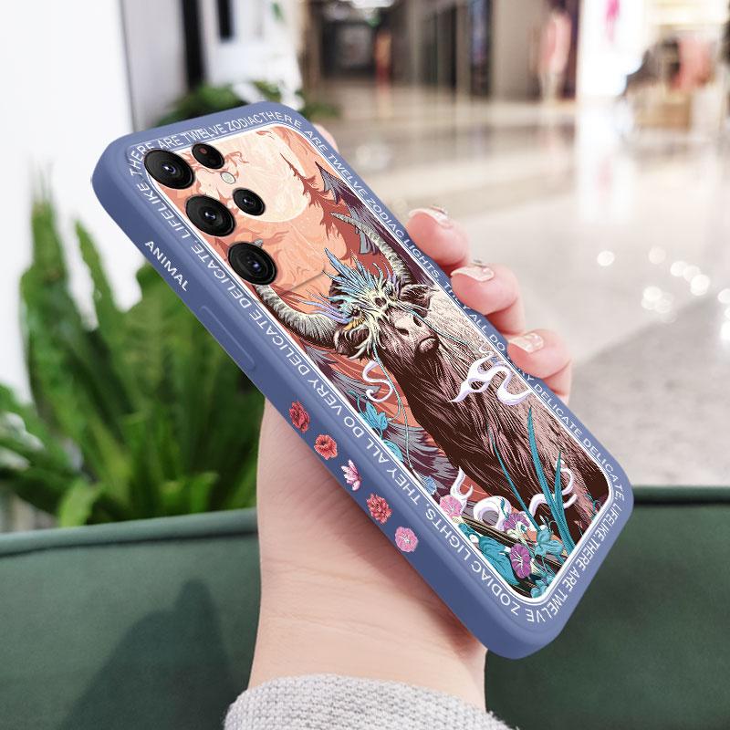 

Colorful Zodiac Phone Case For Samsung Galaxy S25FE S24 S23 S22 S21 S20 Ultra Plus S10 S9 S10E Note 20 ultra 10 9 Plus Cover Galaxy S24 Ultra
