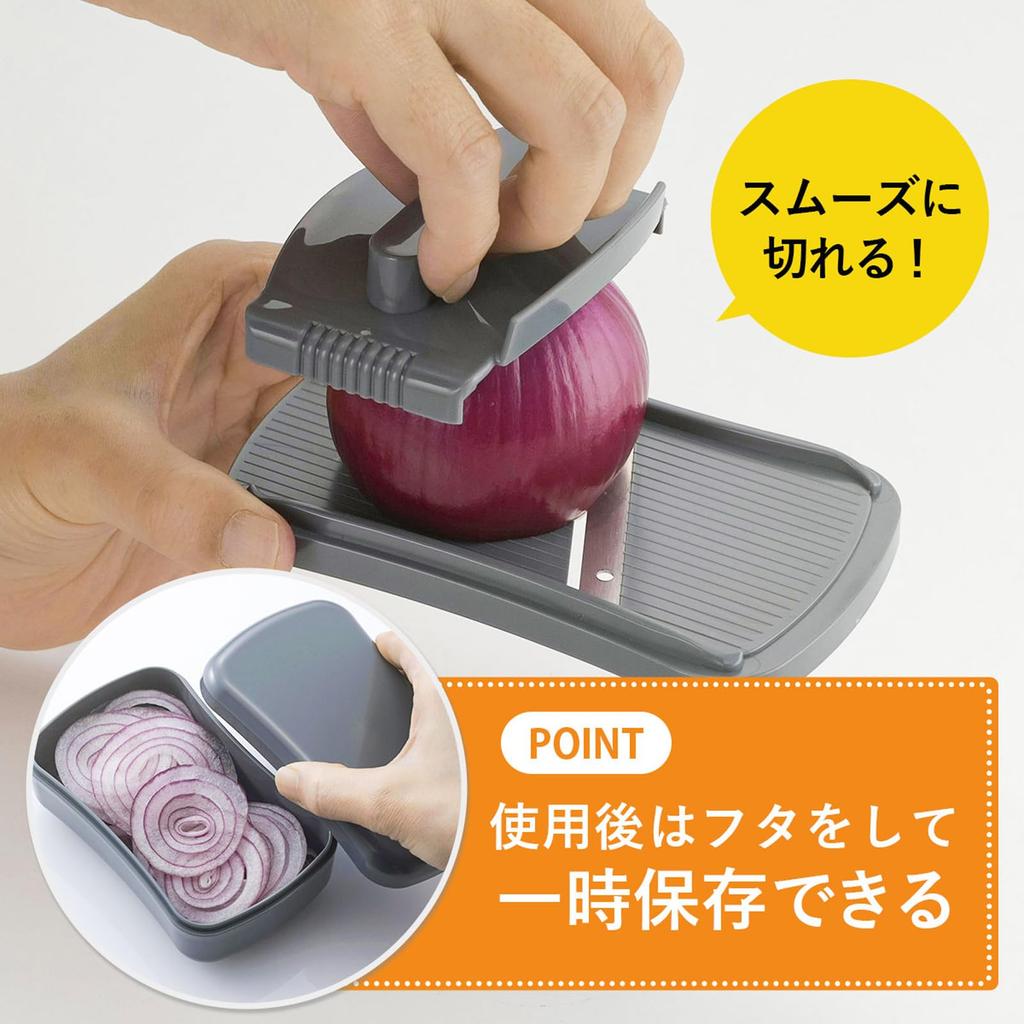 Ensemble Râpe Shimomura Kihan Lave-vaisselle Coupe Aiguisée Facile Facile à Tenir et Mini Cuiseur de Légumes pour Personne Seule 46900 Taille de la Paume 3 Pièces [Fabriqué au Japon]