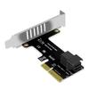 PCI E To SFF-8643 Adapter PCI-EX4/X8/X16 PCIE X4 To SFF8643 Expansion Card PCIE To U2 Hard Disk Converter
