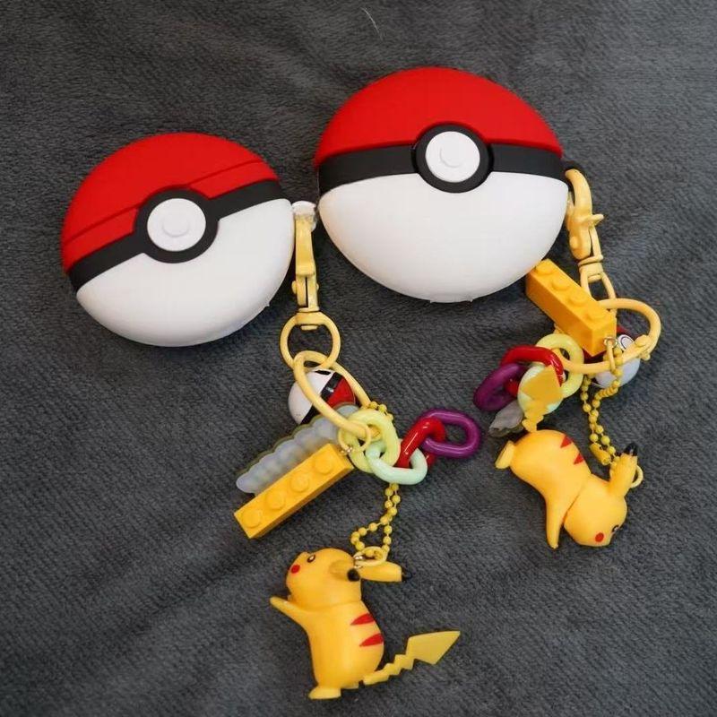 

Earphone Sleeves AirPods Pro2 Generation New Arrival Wireless Bluetooth Headphone Case Diving Kirby AirPods 3 Generation Exquisite Protective Case Apple Airpods 3 Classic elf ball-with pendant