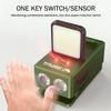 Led Magnetic Clamp Flashlight Rechargeable Ultra-Long-Lasting Outdoor Camping Hiking Light Clip-On Emergency Work Lamp 1Pc