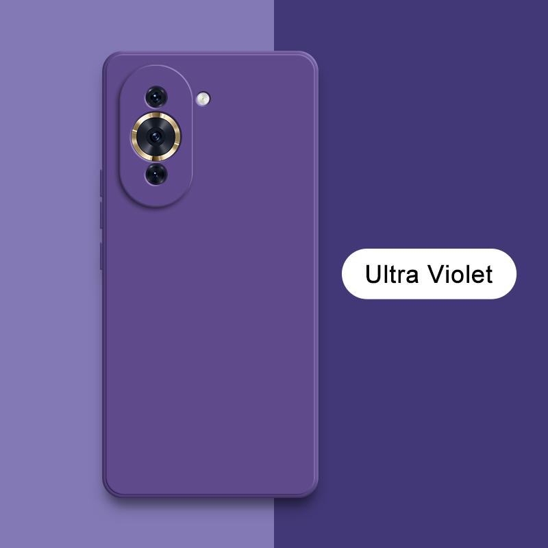 Luxury Square Liquid Silicone Case for Huawei Nova 10 Pro SE 10Z Youth Camera Protective Back Cover Nova10 10Pro 10SE