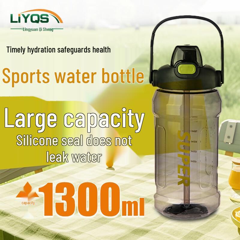 

Large Capacity Dual-Drink Portable Water Bottle
