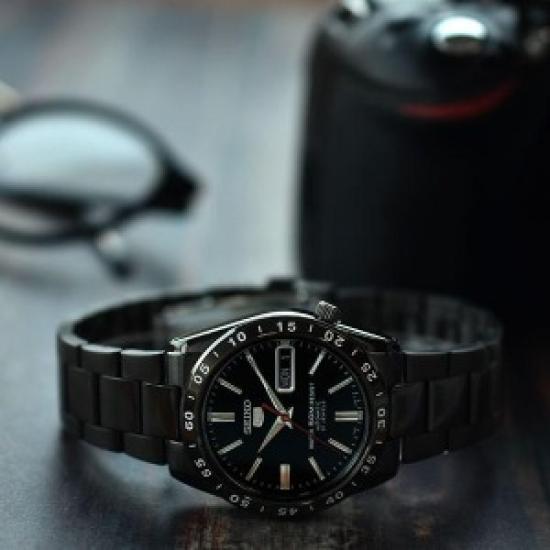 Seiko Uhr SEIKO 5 Seiko Five Automatik Overseas Modell SNKE03KC SNKE03K1 Herren Schwarz