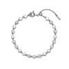 Essence Silver (W) Twinkle Waltz Tennis Bracelet Hl4B55423W9175