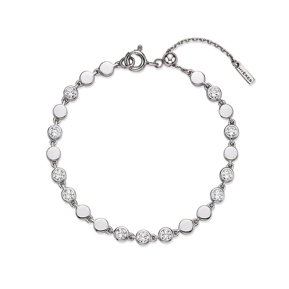 Essence Silver (W) Twinkle Waltz Tennis Bracelet Hl4B55423W9175