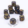Acrylic 16mm Dices Colorful 6 Sided Dices Cubes with Dots Playings Square Block