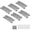 Board Fasteners Set with Screws 6 Pieces for Wood and Metal Panels Robust Metal Sheet Connector for Construction and Assembly