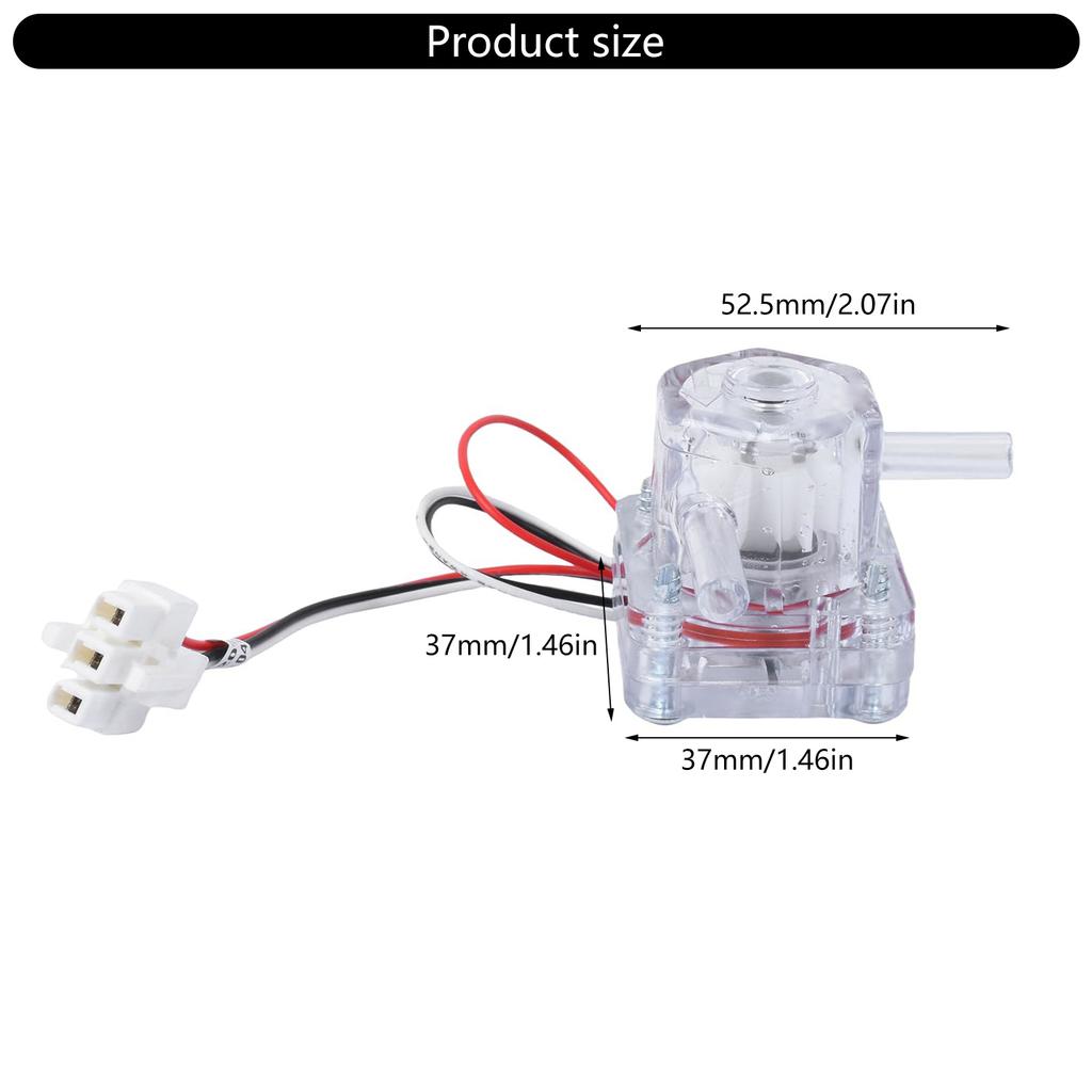 Miniature Flowmeter High Sensitivity Hall Flow Sensor for Precise Water Measurement In Ice Makers & Coffee Machines