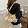 Large Capacity Street Style Pu Single Shoulder Bag For Women 2024 New Trendy Fashion Crossbody Bag