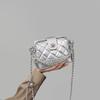 Bag Women'S Bag Summer Leather Shoulder Bag Crossbody Bag Versatile Premium Sense Rhombus Shell Bag