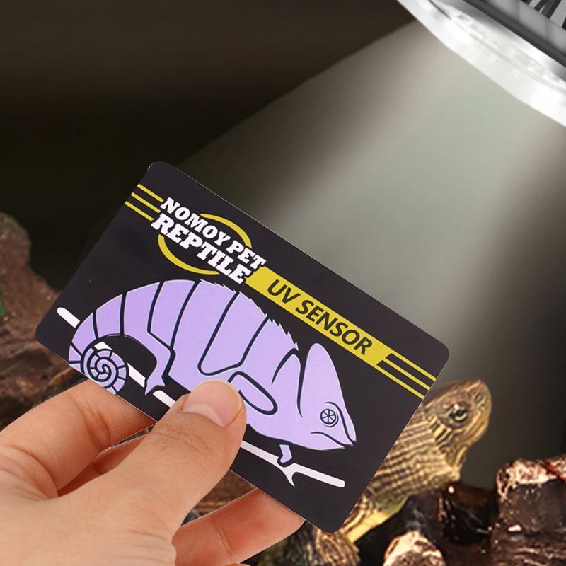 Uvb Test Cards Reptiles Uvb Lamp Uv Test Card Life Effective Tests Measurement Analysis Reusable Tools Uv Light Meter Detection