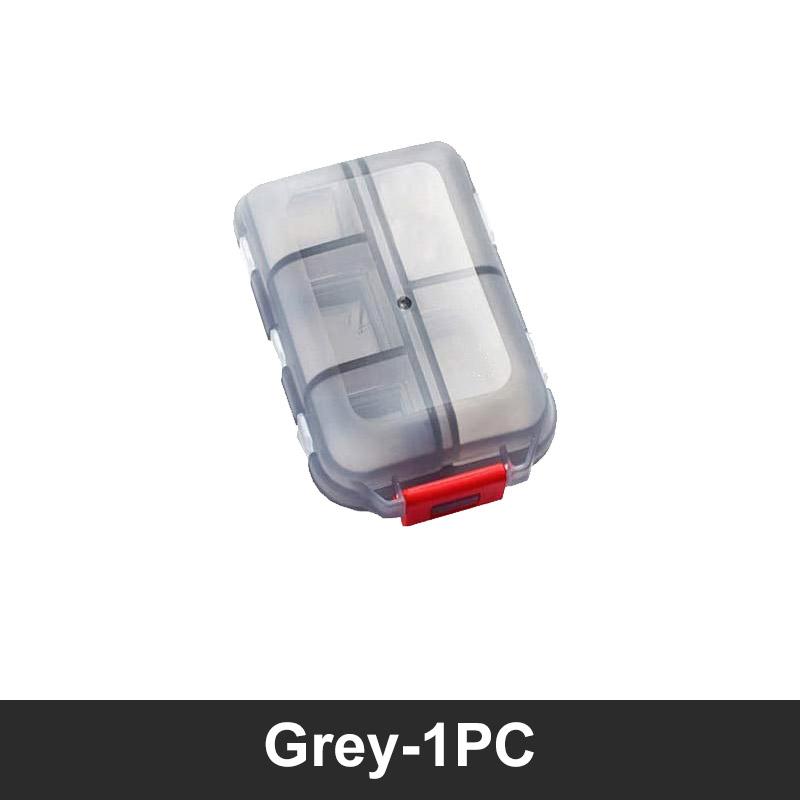 Neue praktische Reise-Pillendose, Pillenspender, Pillenorganizer, Tablettenbox-Etui, Behälter, Medikamentenunterteiler, Medikamentenboxen