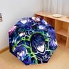 BlueLock Pattern Pattern New Style Umbrella, 1 Piece Automatic Folding Umbrella, Portable Foldable Travel Umbrella, Outdoor Umbrella,Birthday Gift