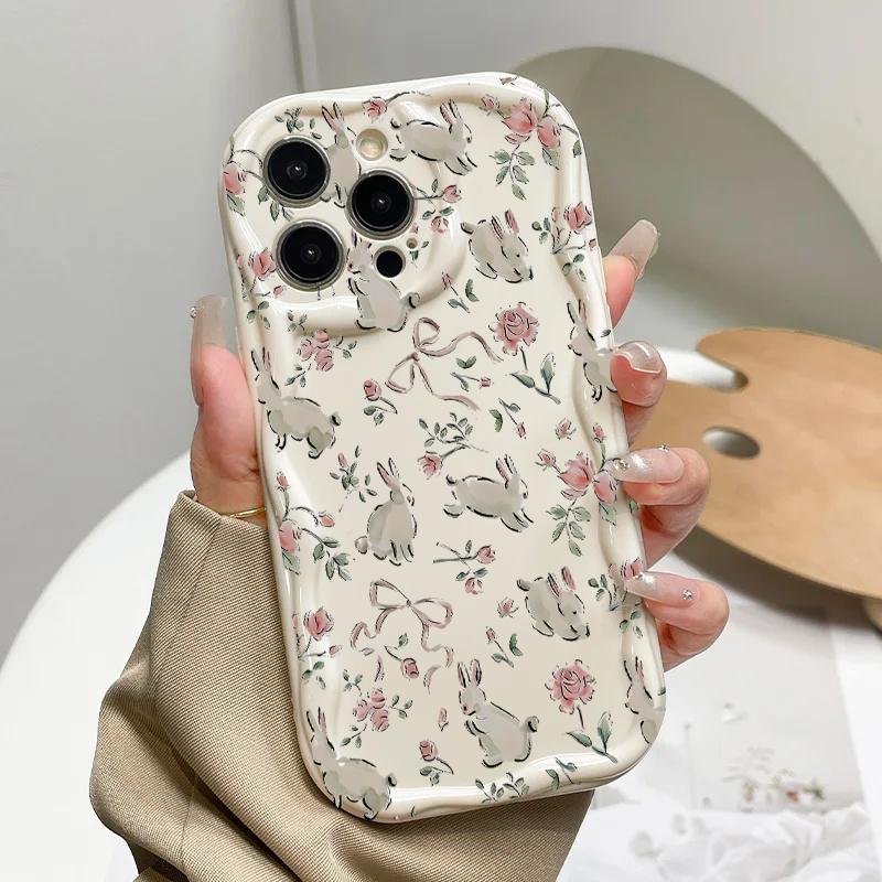 Phone Case For OPPO Reno 15 15F 14F 12F 11F 13F 13 14 12 11 A6 A5 Pro A79 A60 Realme C53 C55 C65 C63 C67 C75 Small Flowers Cover