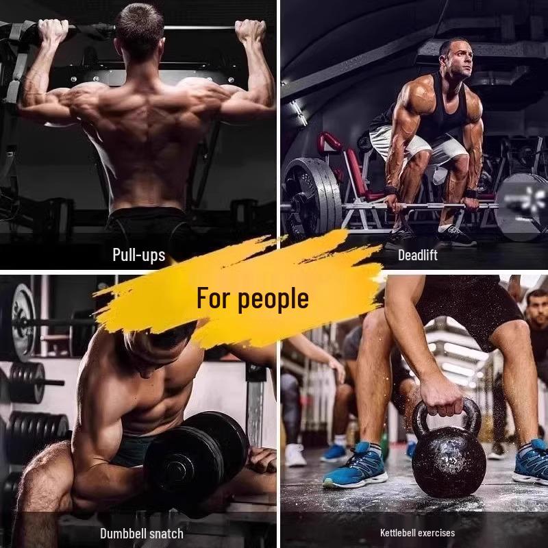 Kaymaz Barfiks & Deadlift Yardımcı Kavrama Kancalı Bileklikler