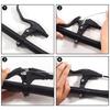 Kigauru 1 Pair Bicycle Brake Handle Left and Right Lever