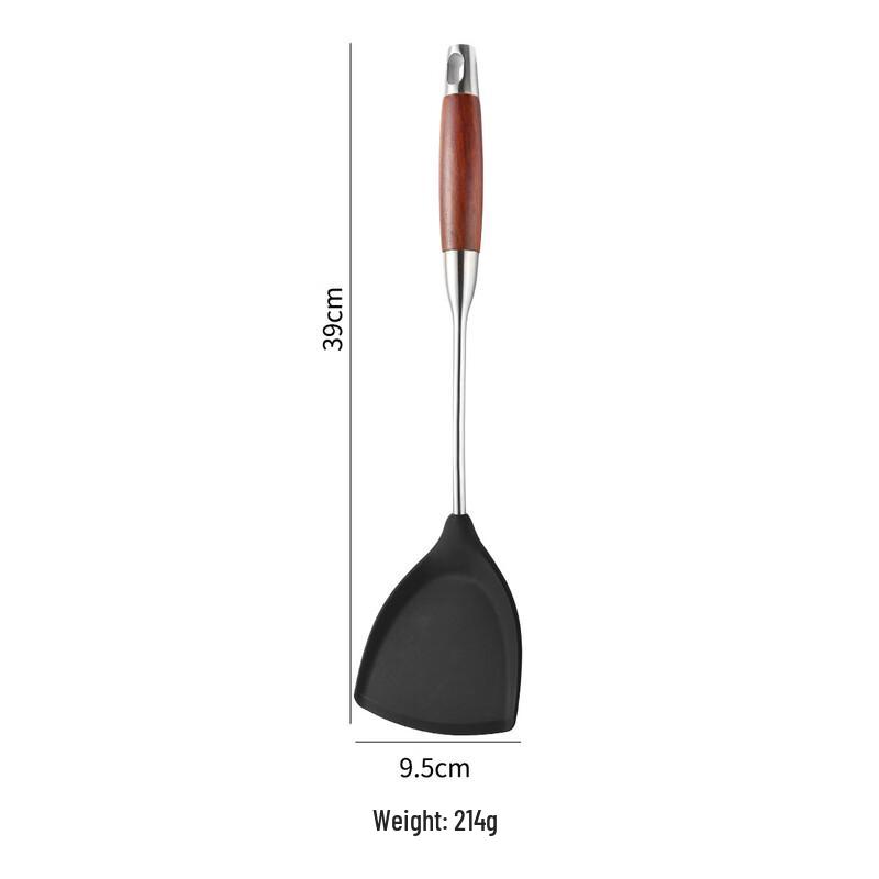 Wutuo Rosewood Handle Silicone Spatula