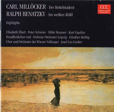 CD BENATZKY, MILLOCKER, HERBIG; SCHREI - Millocker: Der Bettelstudent  0000732CCC Edel Classics 1997 Germany Classical Used