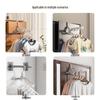 Compact Five-Hole Wall-Mounted Folding Clothes Dryer, Indoor and Portable Hanger for Travel.