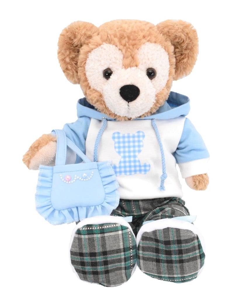 Teddy Bear Online Store Alice Duffy Dress-Up Costume with Backpack, Casual Style, No Body, Size S