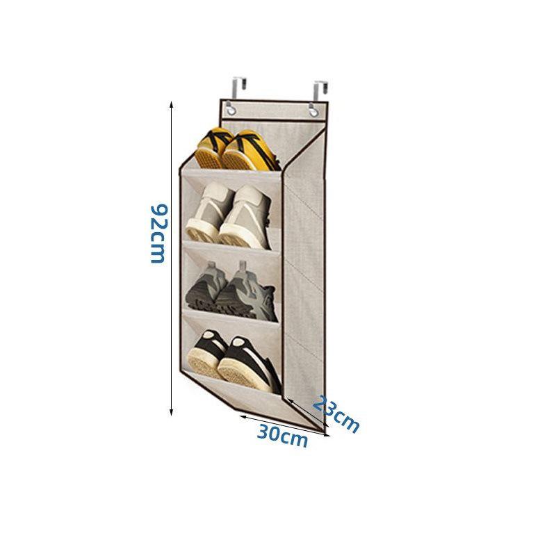 Wall-Mounted Multi-Layer Hanging Organizer for Shoes and Sundries