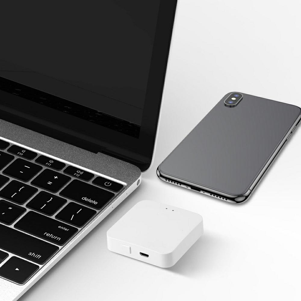 GW02 Tuya Zigbee Bluetooth-compatible Gateway Hub 2 In 1 Multi-Device Control Smart Home Remote Management